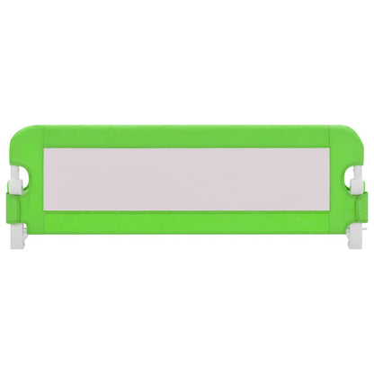 Toddler Safety Bed Rail Green 120x42 cm Polyester