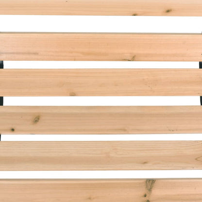 Garden Bench 122 cm Wood
