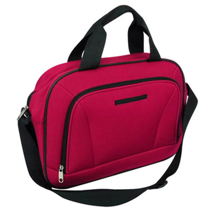 Five Piece Travel Luggage Set Red