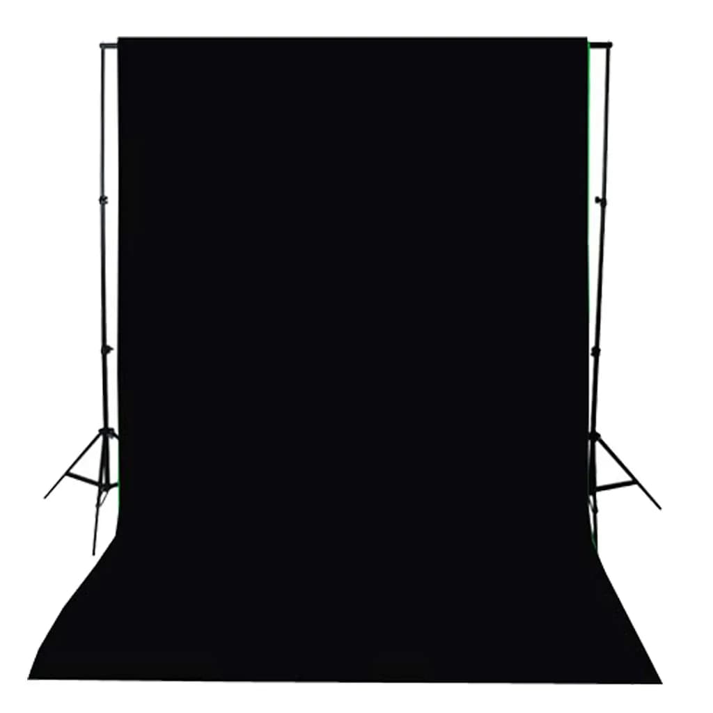 Backdrop Cotton without Stand Black 300x300 cm