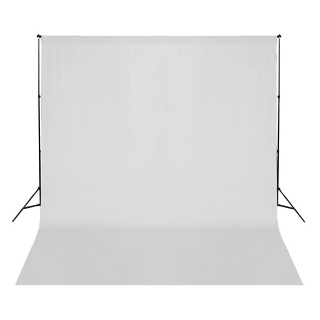 Backdrop Cotton without Stand White 300x300 cm