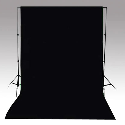 Backdrop Cotton without Stand Black 500x300 cm