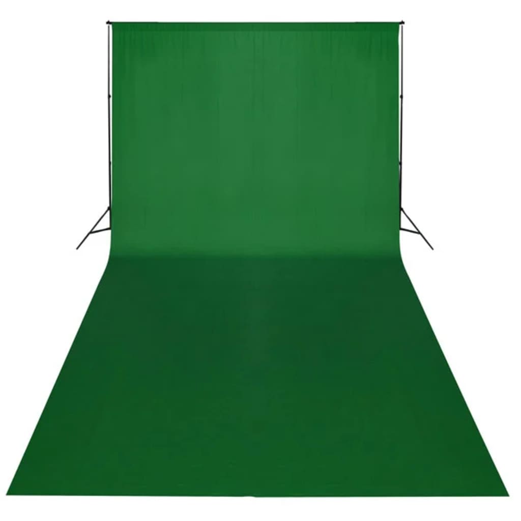 Backdrop Cotton without Stand Green 600x300 cm Chroma Key