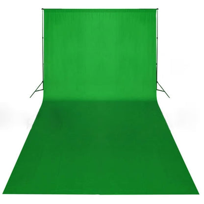 Backdrop Cotton without Stand Green 600x300 cm Chroma Key