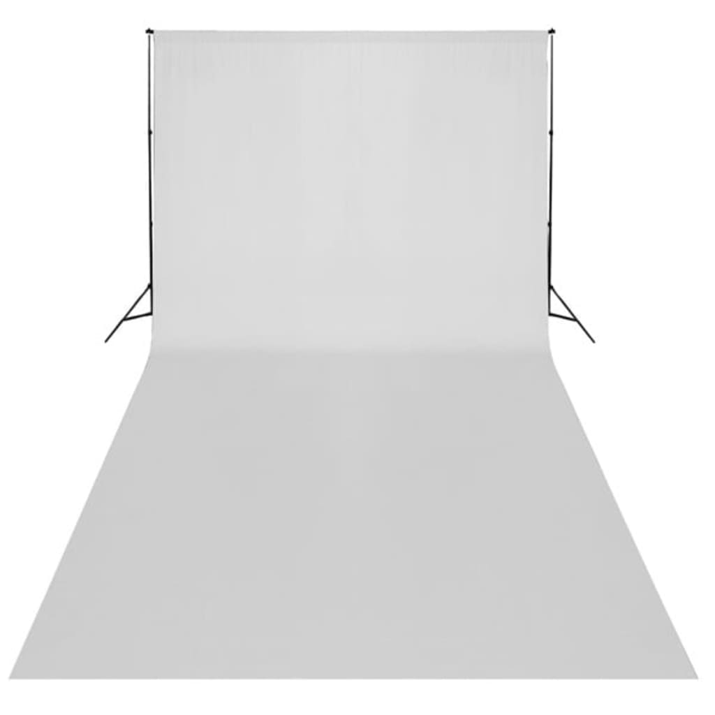 Backdrop Cotton without Stand White 600x300 cm