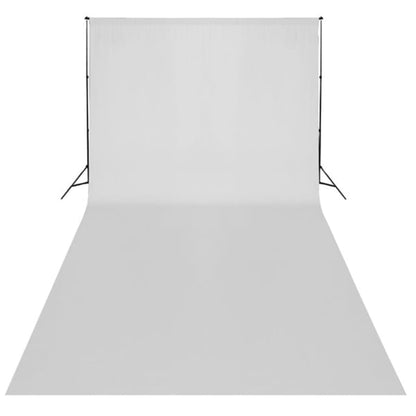 Backdrop Cotton without Stand White 600x300 cm