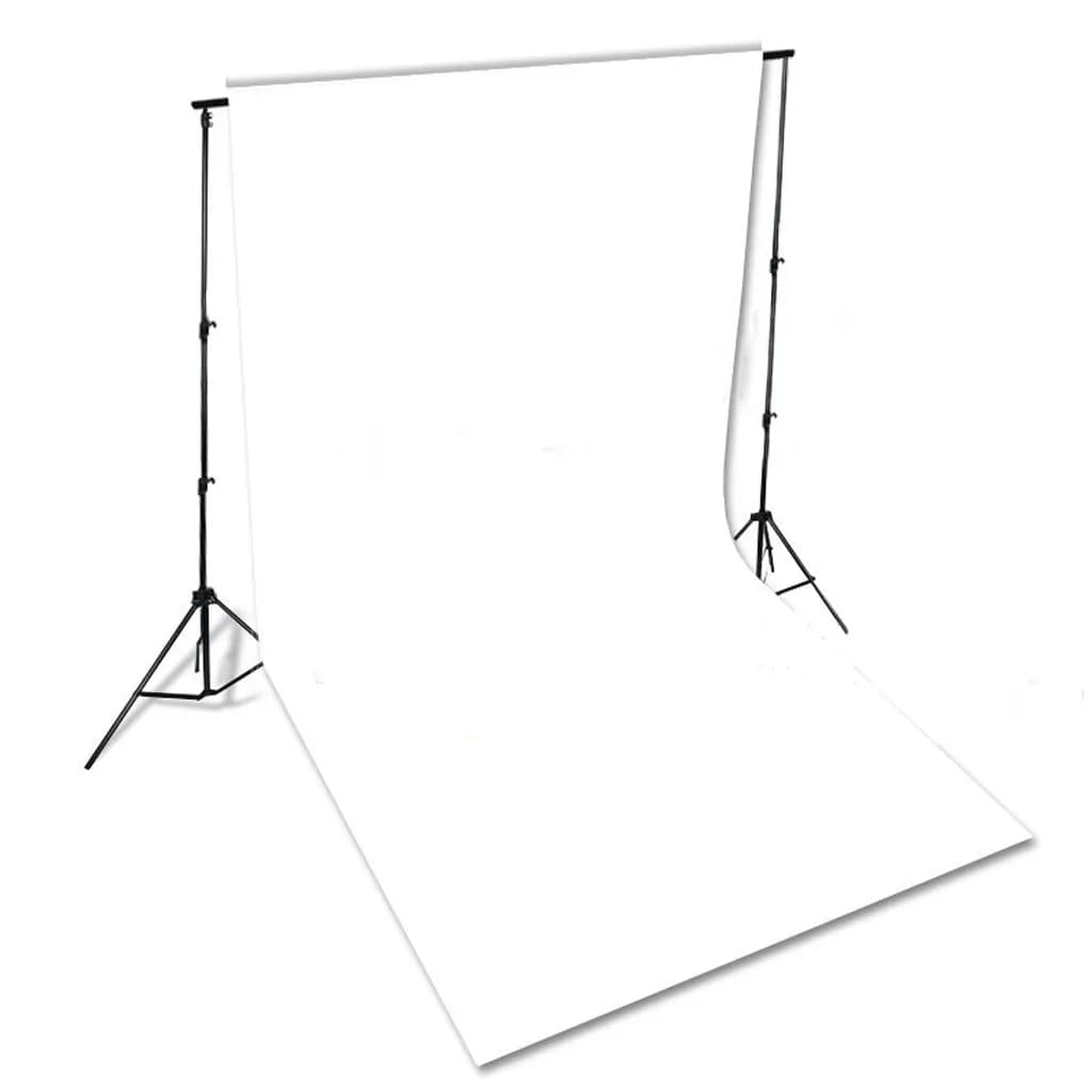 Backdrop Cotton without Stand White 600x300 cm