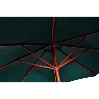 Garden Parasol Green 258 cm