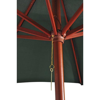 Garden Parasol Green 258 cm