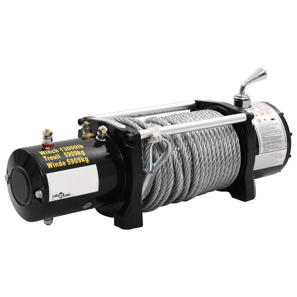 Electric Winch 12 V 13000 lbs