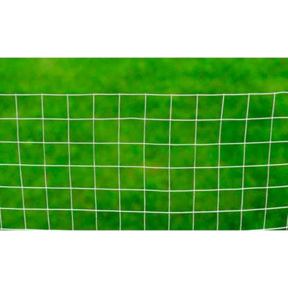 Chicken Wire Fence Galvanised Steel 25x1 m Silver