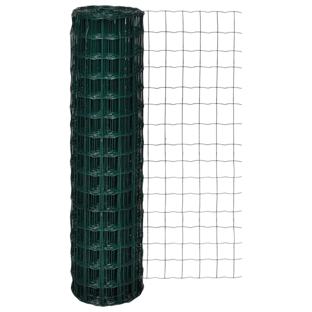 Euro Fence Steel 10x1.5 m Green