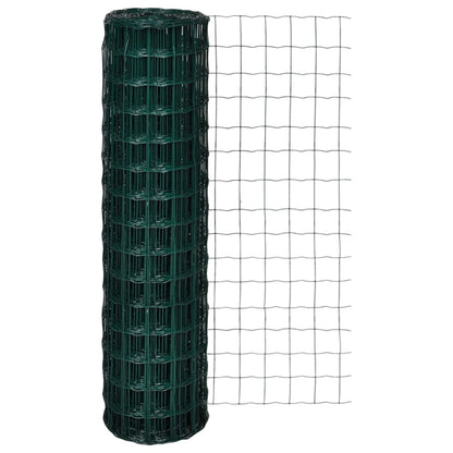 Euro Fence Steel 10x1.5 m Green