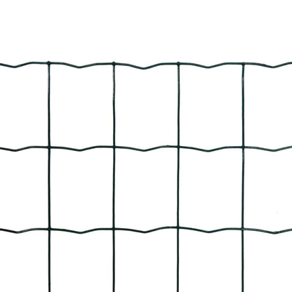 Euro Fence Steel 10x1.5 m Green