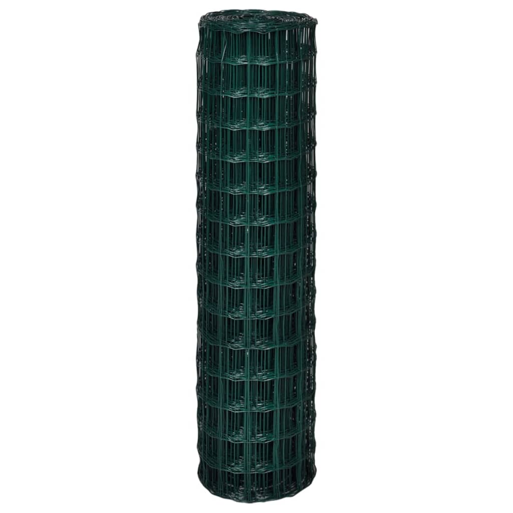 Euro Fence Steel 10x1.5 m Green