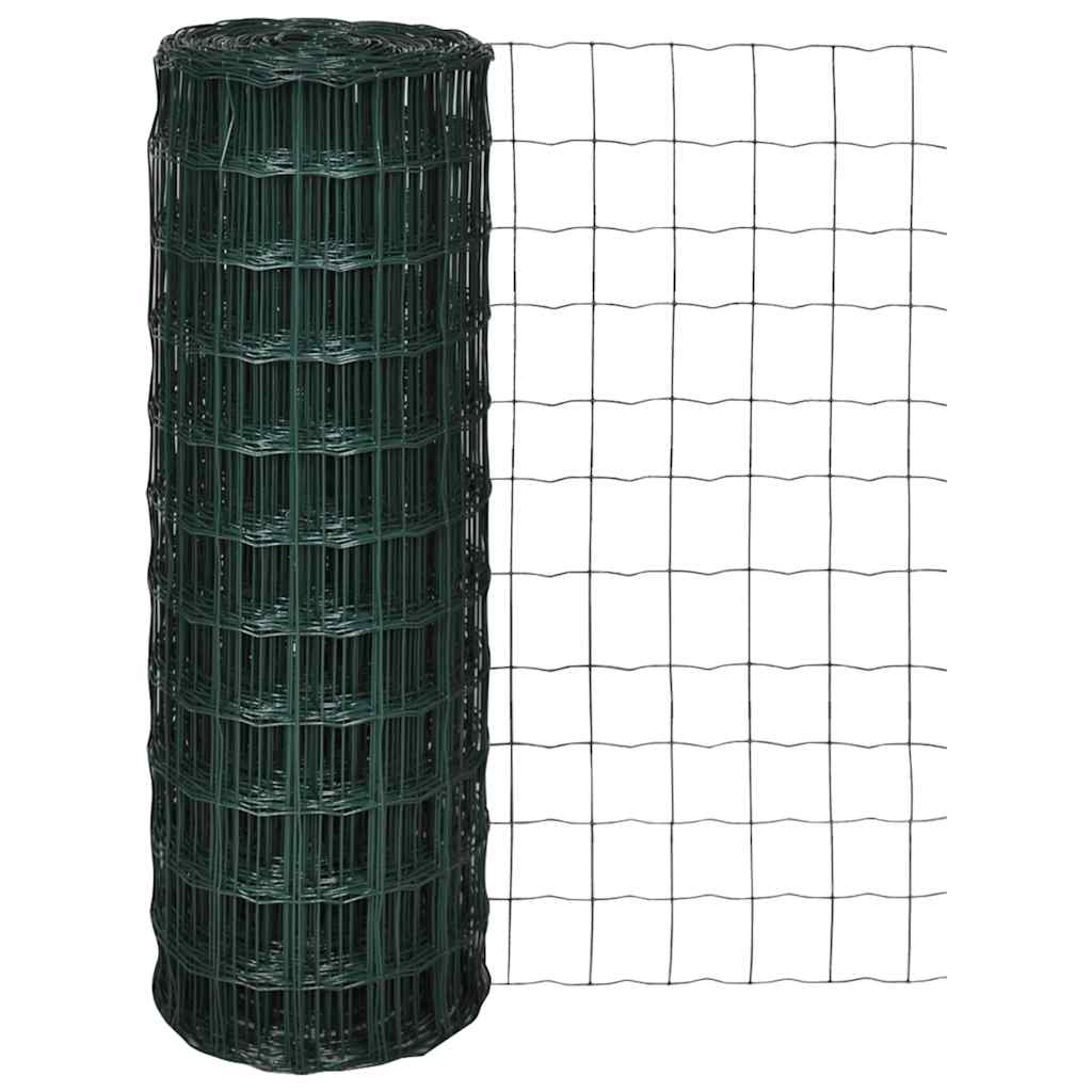 Euro Fence Steel 10x1.2 m Green