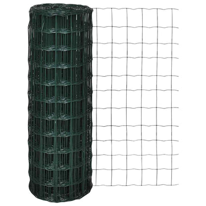 Euro Fence Steel 10x1.2 m Green