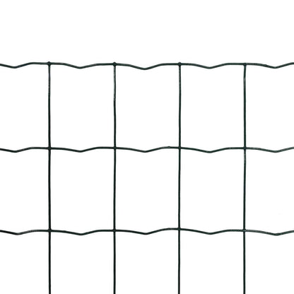 Euro Fence Steel 10x1.5 m Green