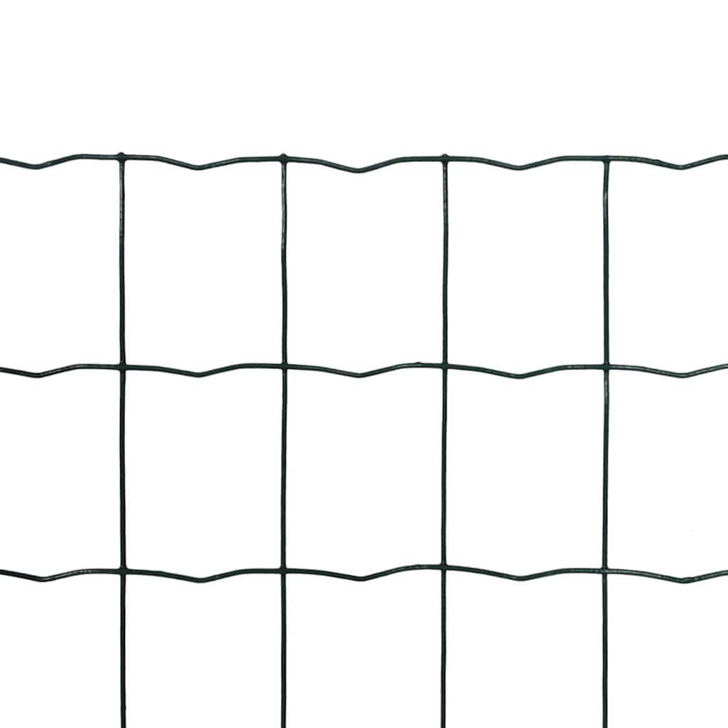 Euro Fence Steel 25x0.8 m Green