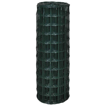 Euro Fence Steel 25x0.8 m Green