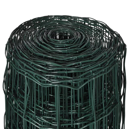 Euro Fence Steel 25x0.8 m Green