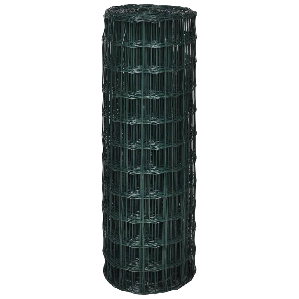 Euro Fence Steel 25x1.0 m Green