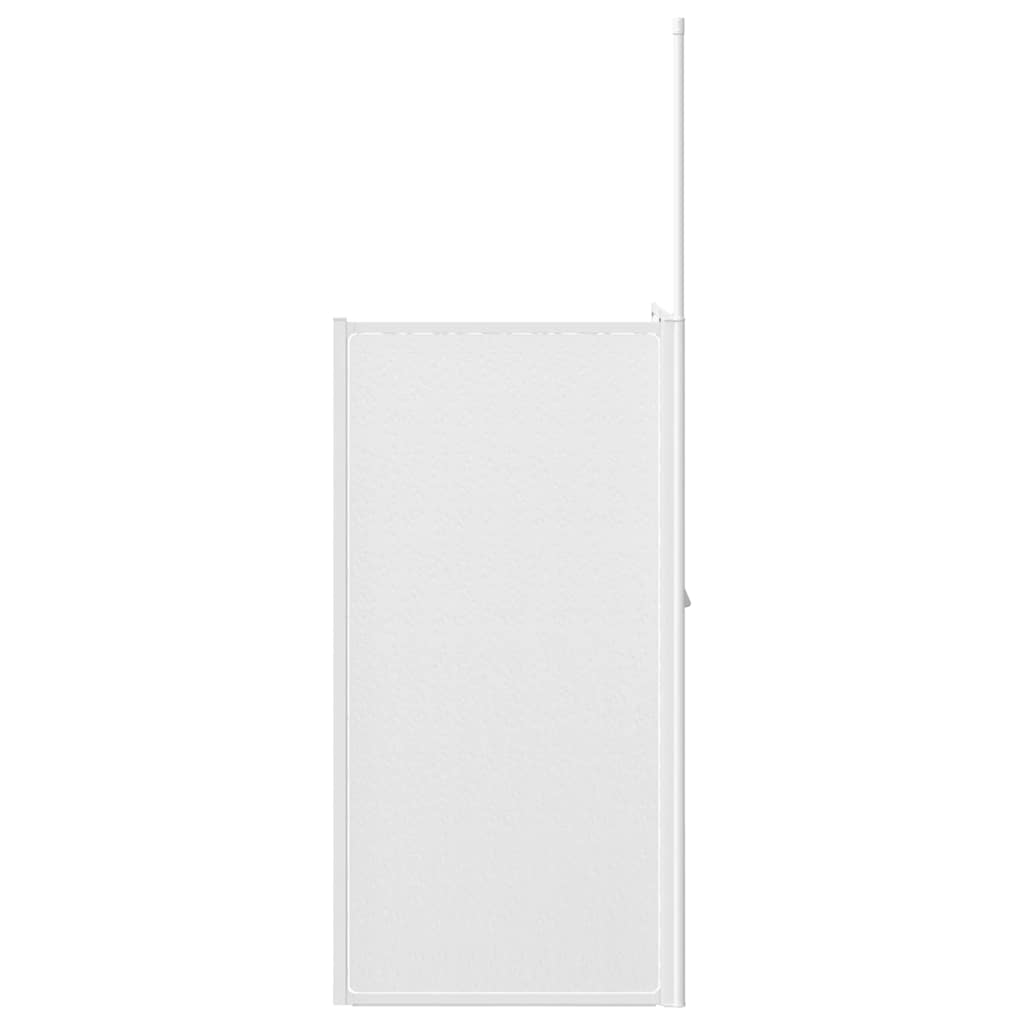 Shower Bath Screen Wall L Shape 70 x 120 x 137 cm 4 Panels Foldable