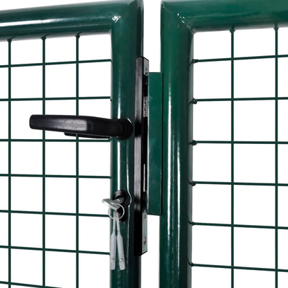 Garden Mesh Gate Fence Door Wall Grille 306x75 cm