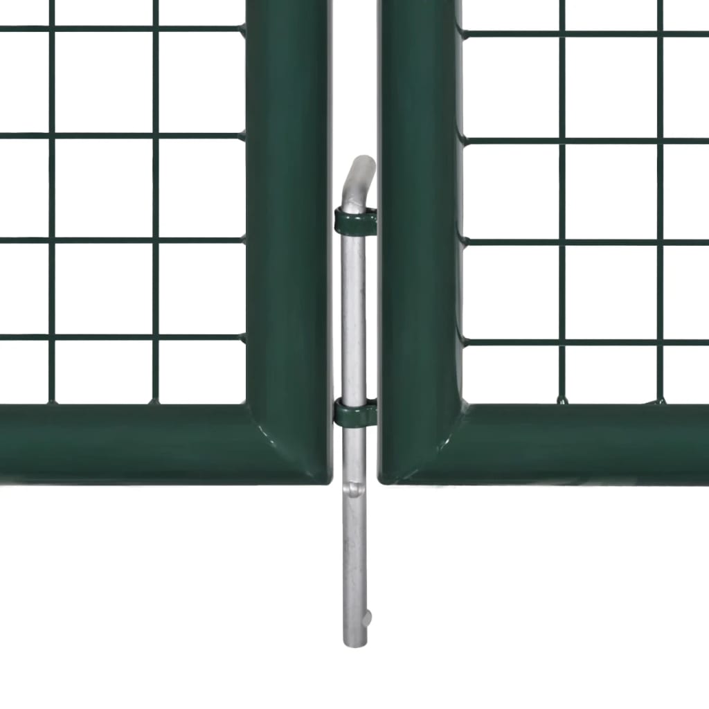 Garden Mesh Gate Fence Door Wall Grille 306x75 cm