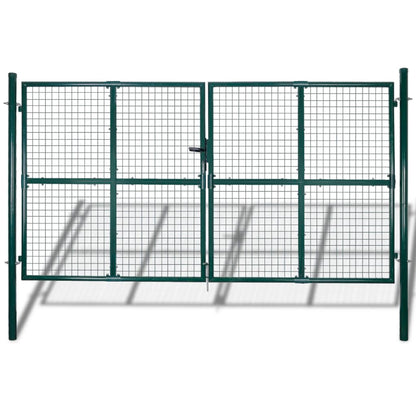 Garden Mesh Gate Fence Door Wall Grille 306x175 cm