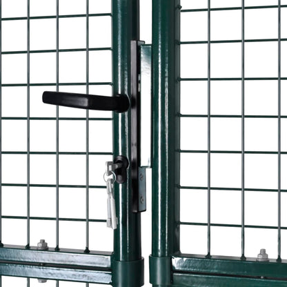 Garden Mesh Gate Fence Door Wall Grille 306x175 cm