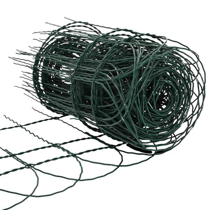 Garden Border Fence Powder-coated Iron 10x0.4 m