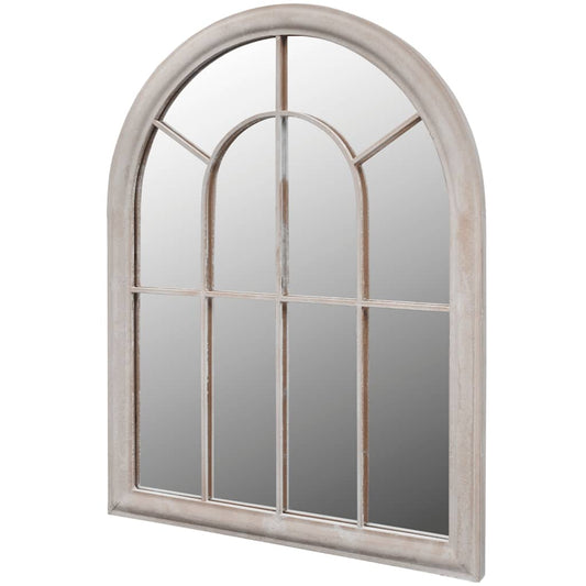 Rustic Arch Garden Mirror 69x89 cm for Indoor and Outdoor Use