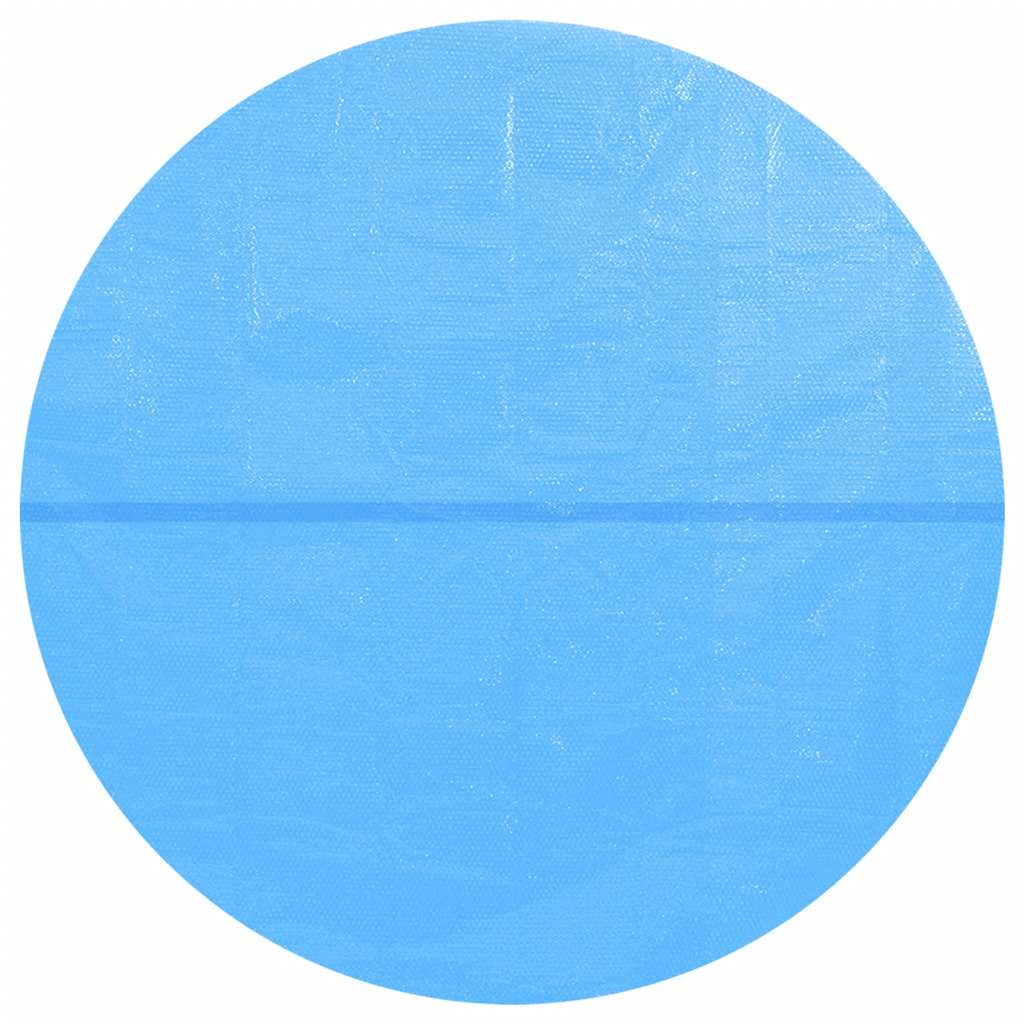 Round Pool Cover 488 cm PE Blue