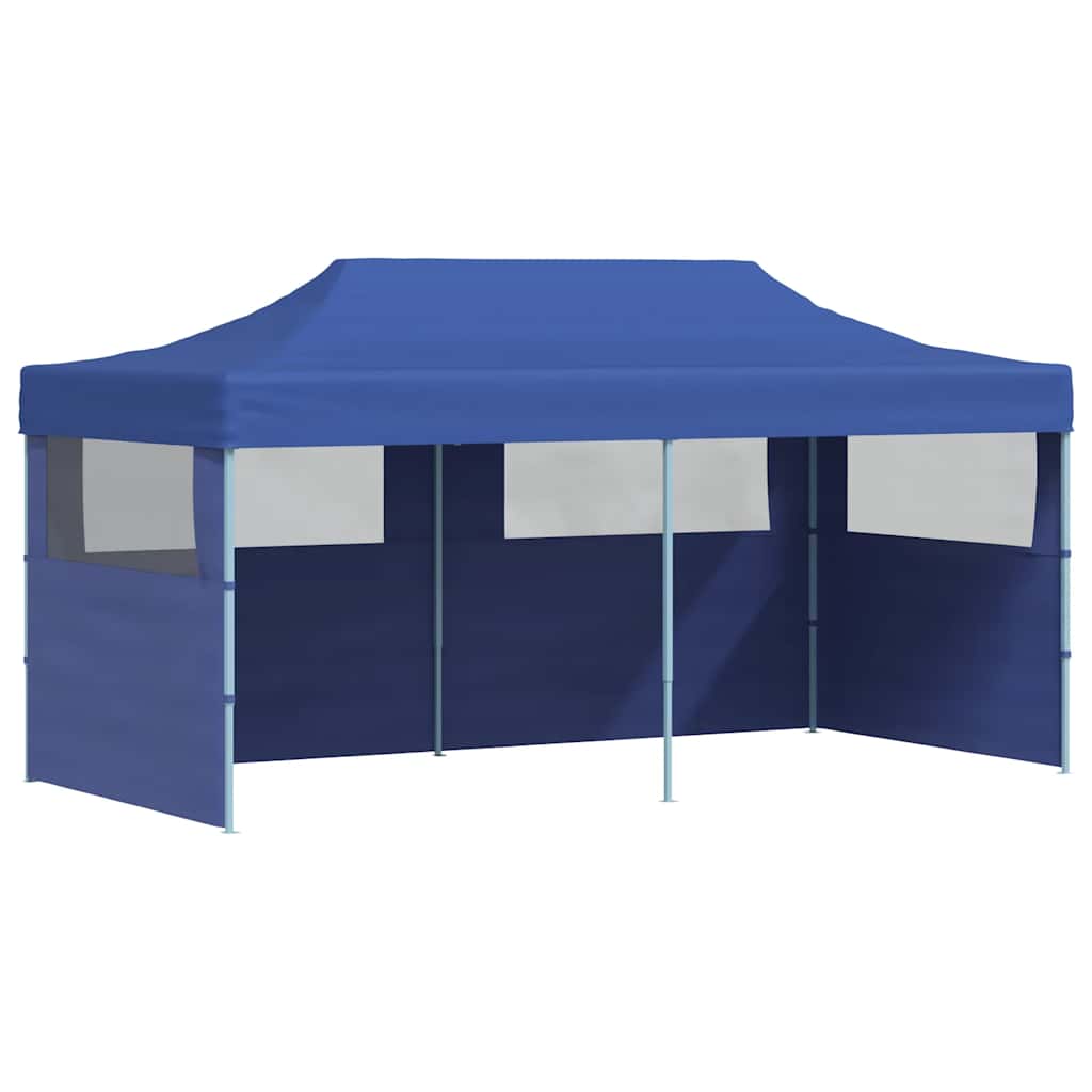 Blue Foldable Pop-up Party Tent 3 x 6 m