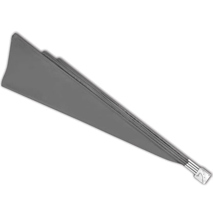 Collapsible Balcony Side Awning Grey 160x240 cm