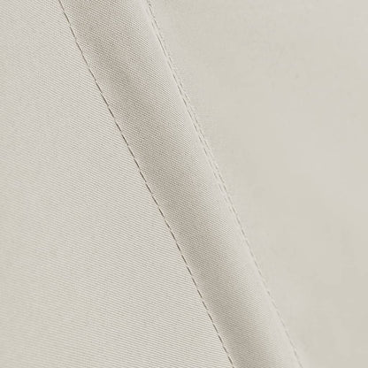 Collapsible Balcony Side Awning Cream 210x210 cm