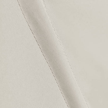 Collapsible Balcony Side Awning Cream 140x140 cm