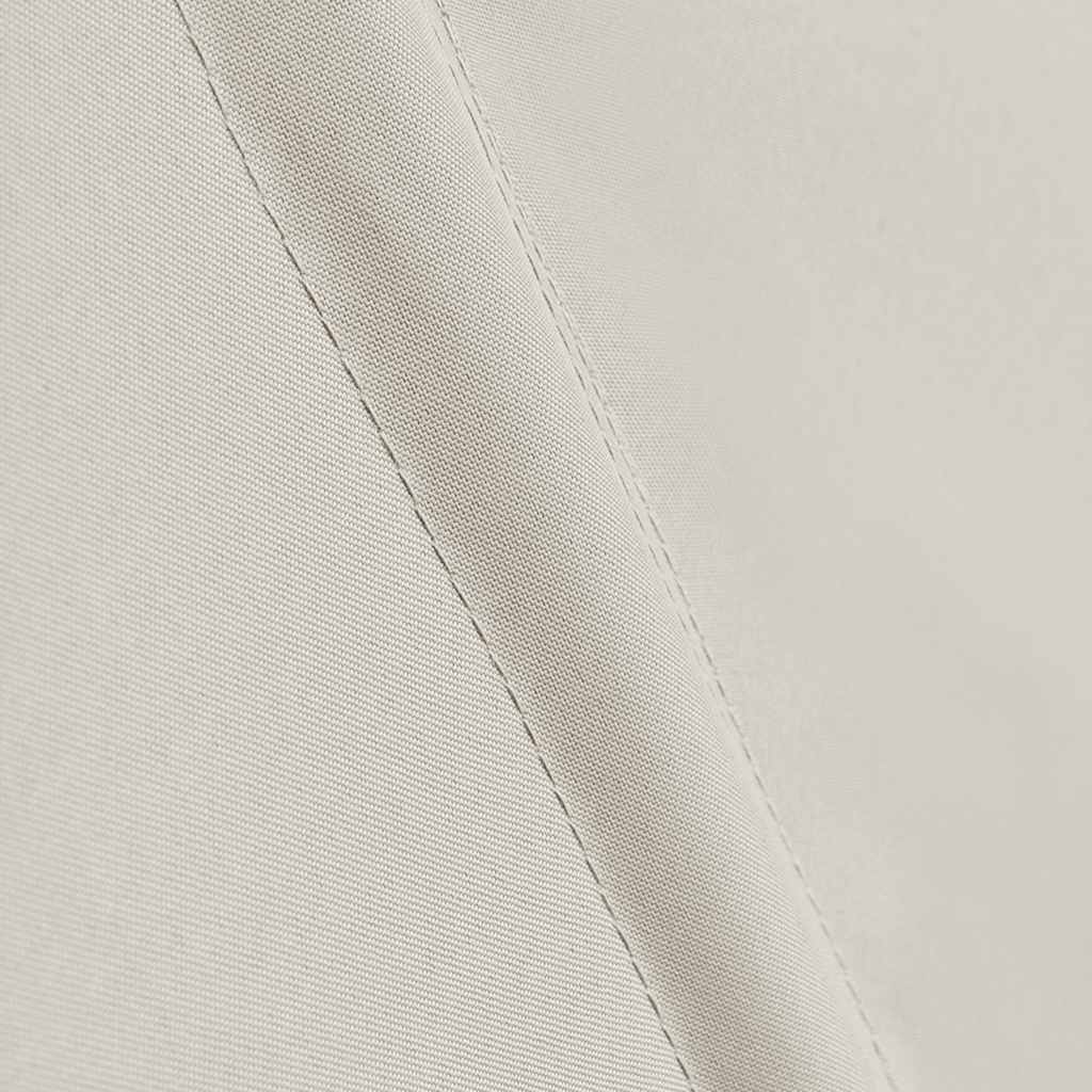 Collapsible Balcony Side Awning Cream 140x140 cm