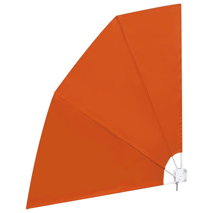 Collapsible Balcony Side Awning Terracotta 210x210 cm