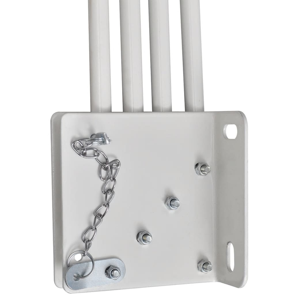 Collapsible Balcony Side Awning Terracotta 210x210 cm