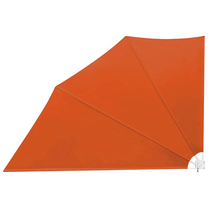 Collapsible Balcony Side Awning Terracotta 160x240 cm