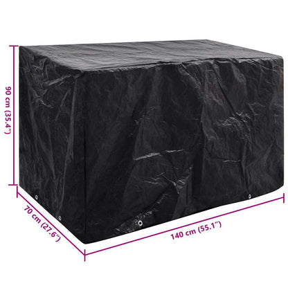 Garden Furniture Cover 8 Eyelets 140 x 70 x 90 cm