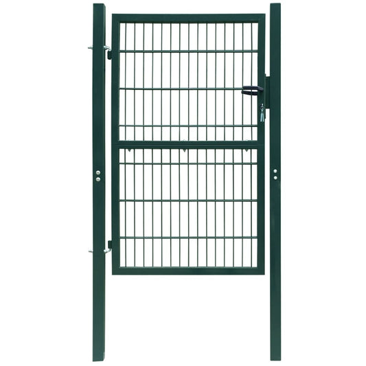 2D Fence Gate (Single) Green 106 x 210 cm