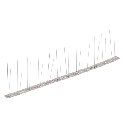2-row Stainless Steel Bird & Pigeon Spikes Set of 6 3 m