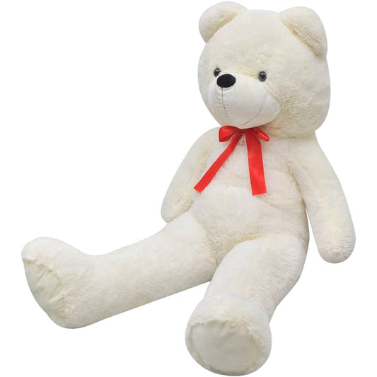 XXL Soft Plush Teddy Bear Toy White 85 cm