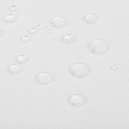 5 Tablecloths White 130 x 130 cm