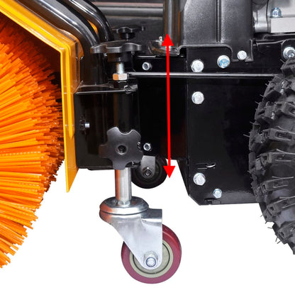 Multifunctional Petrol-powered Snow Plough/Sweeper Set 6.5HP