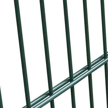 Fence Gate Steel Green 105x150 cm
