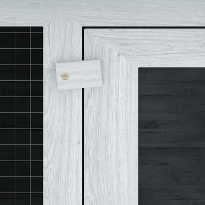 Animal Rabbit Cage Double Floor Wood